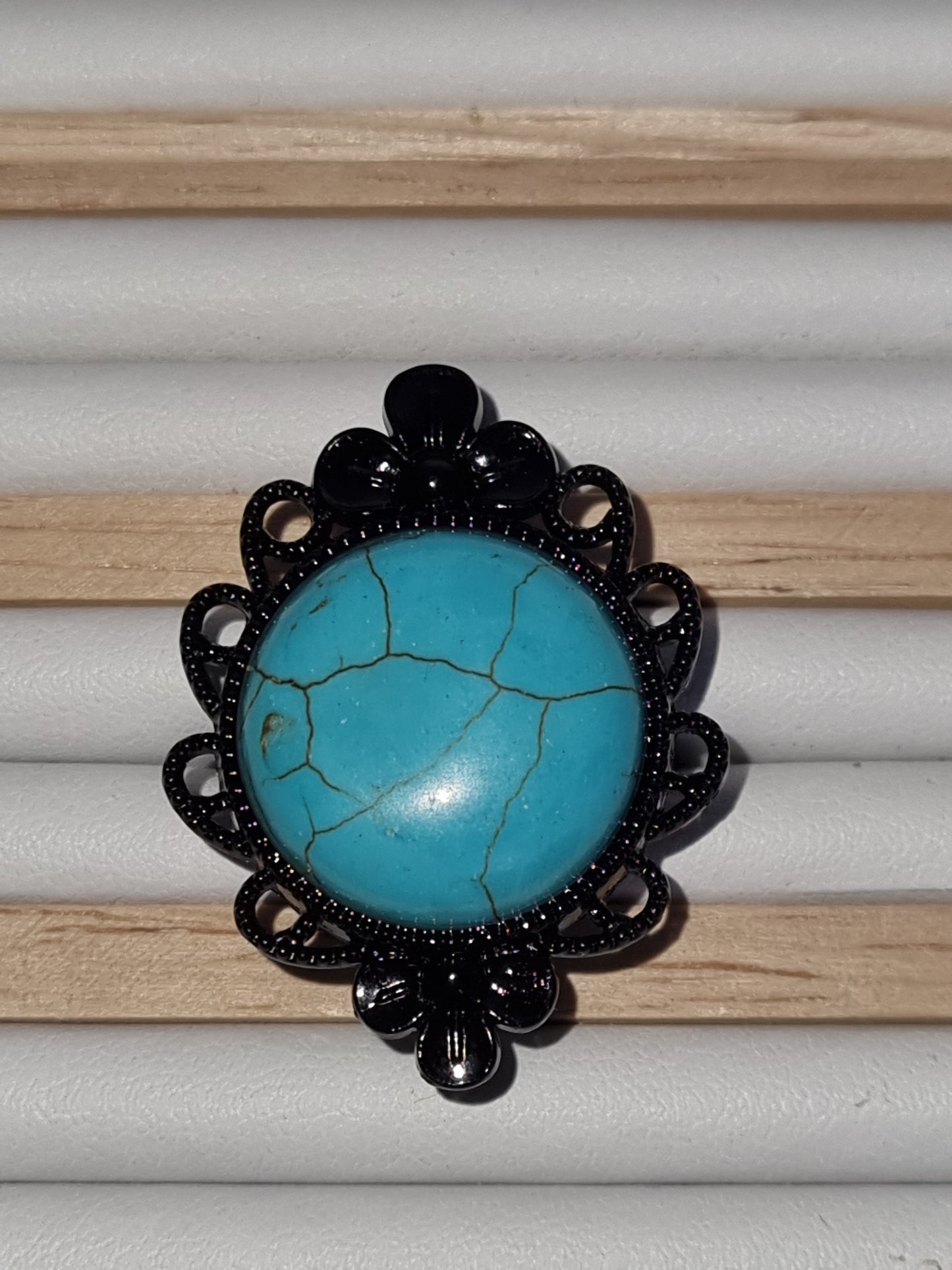 Bague pierre turquoise