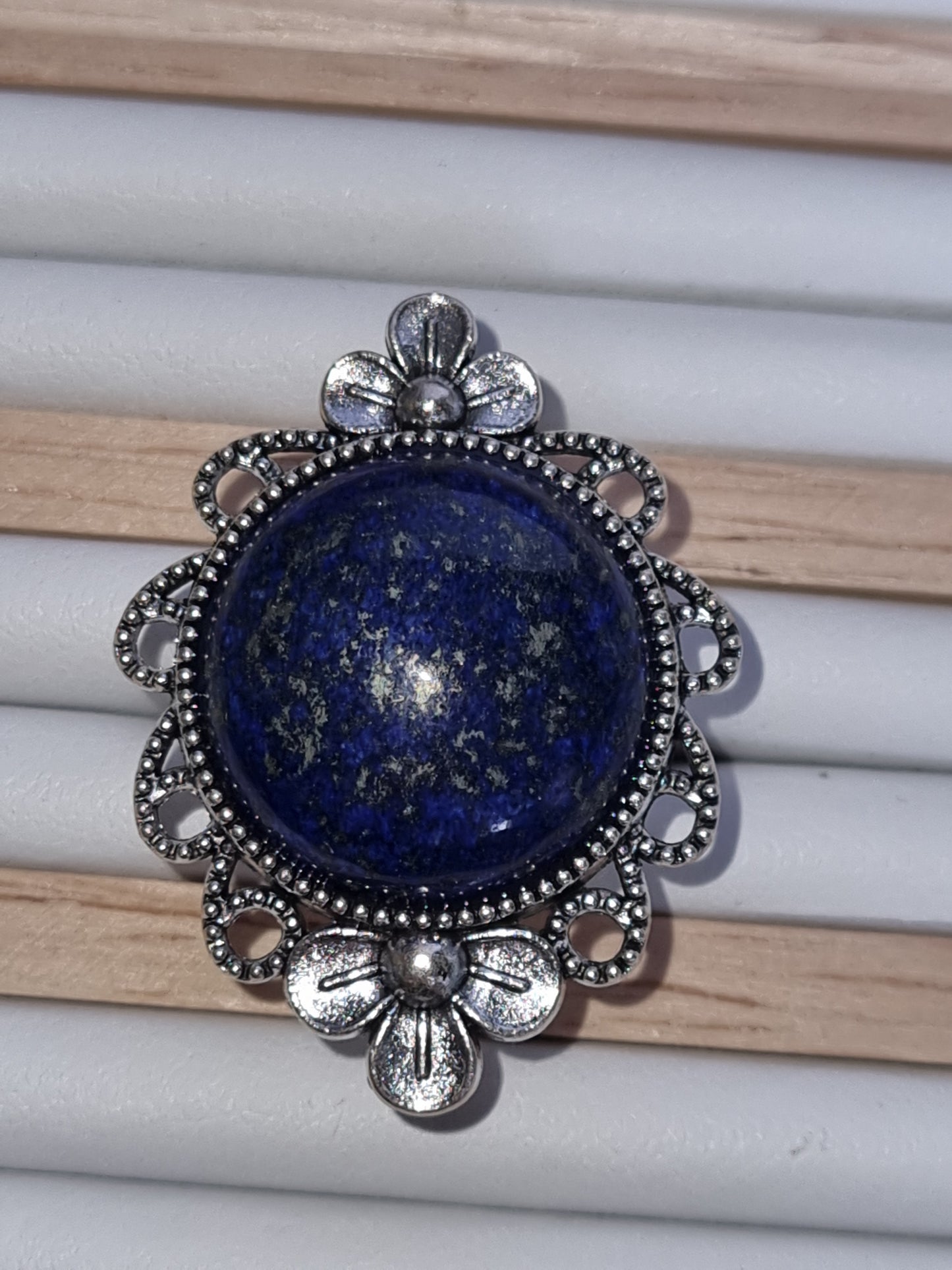 Bague vintage lapi lazuli