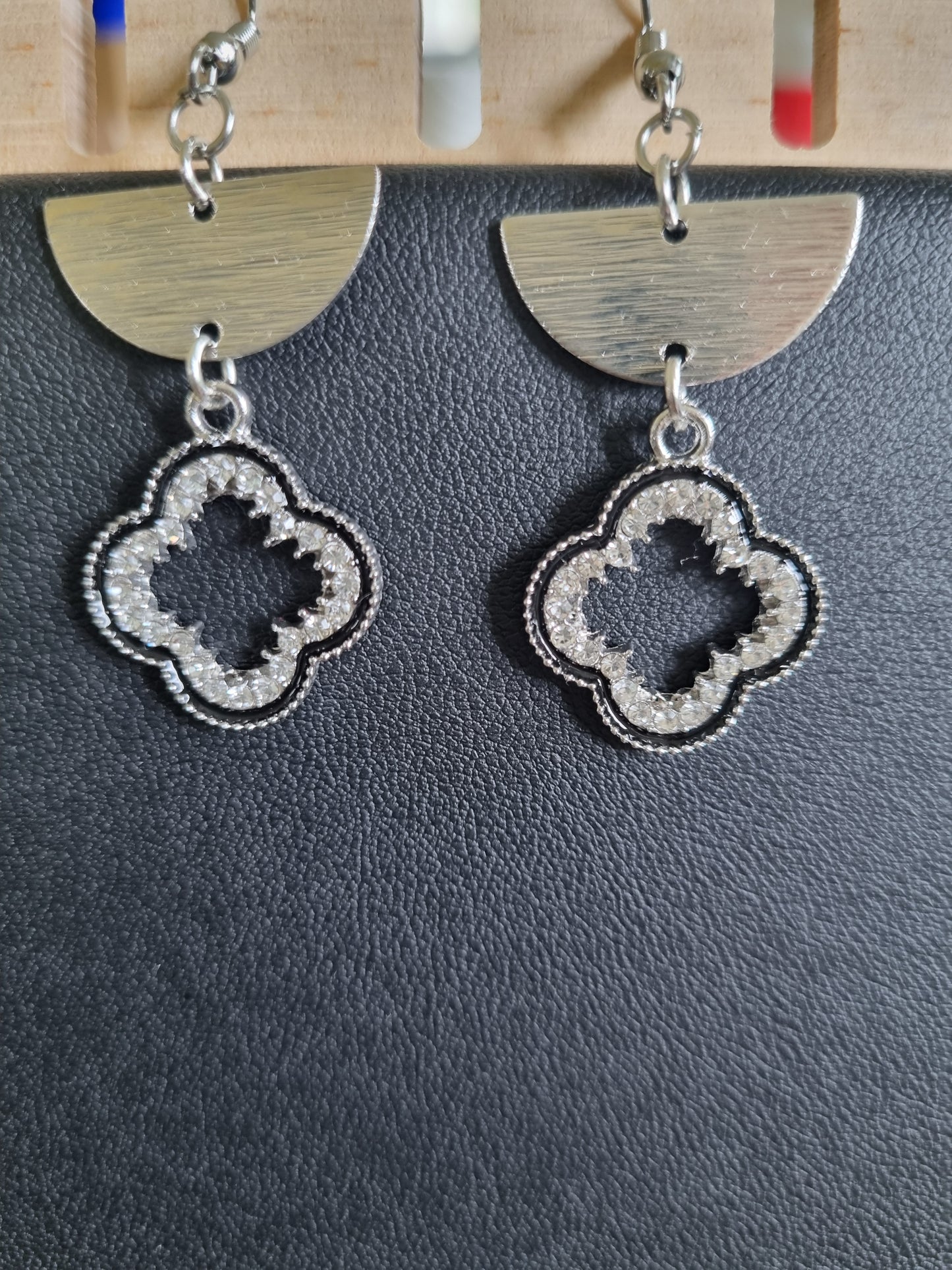 Boucles d'oreilles argenté