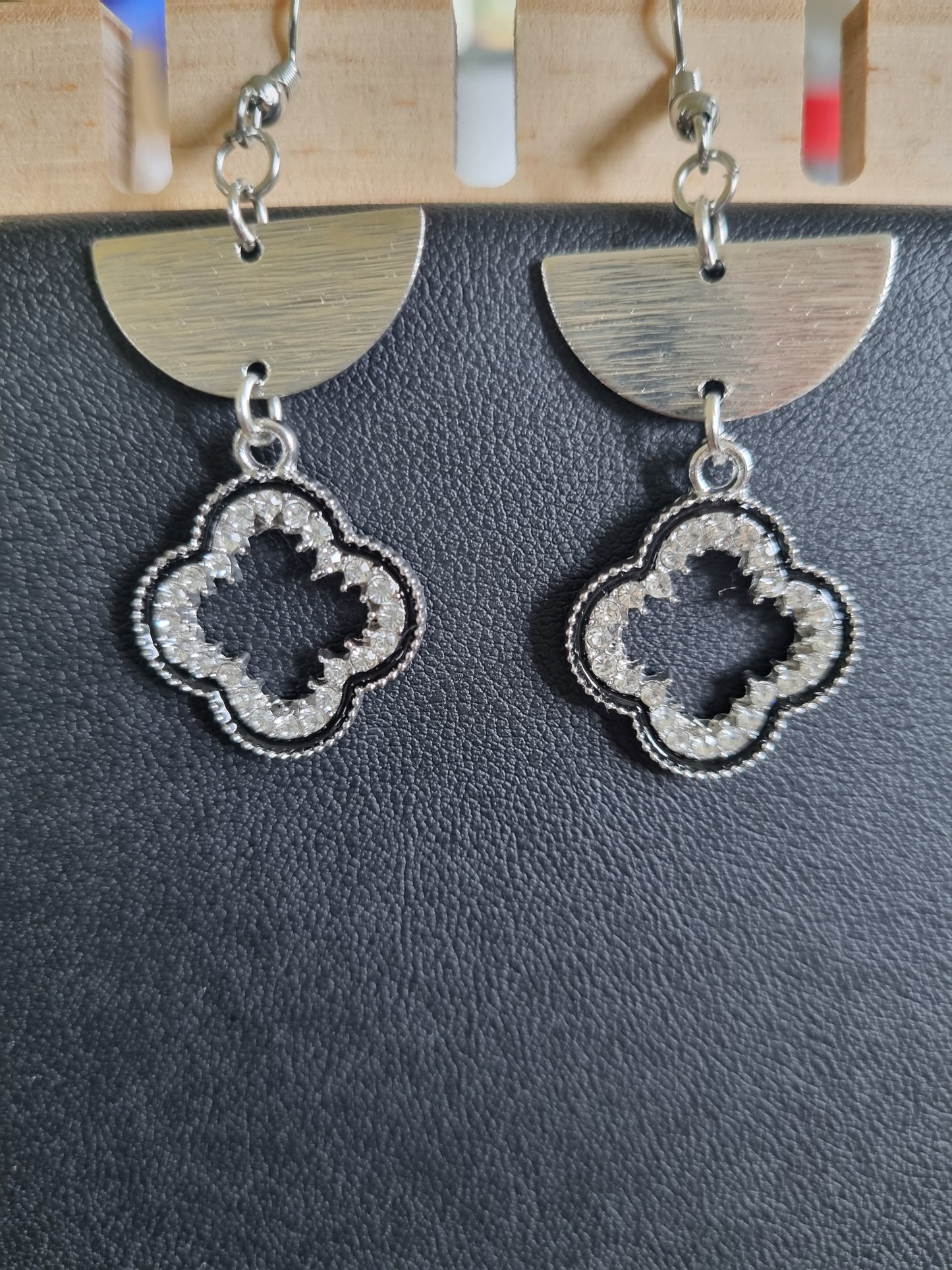 Boucles d'oreilles argenté