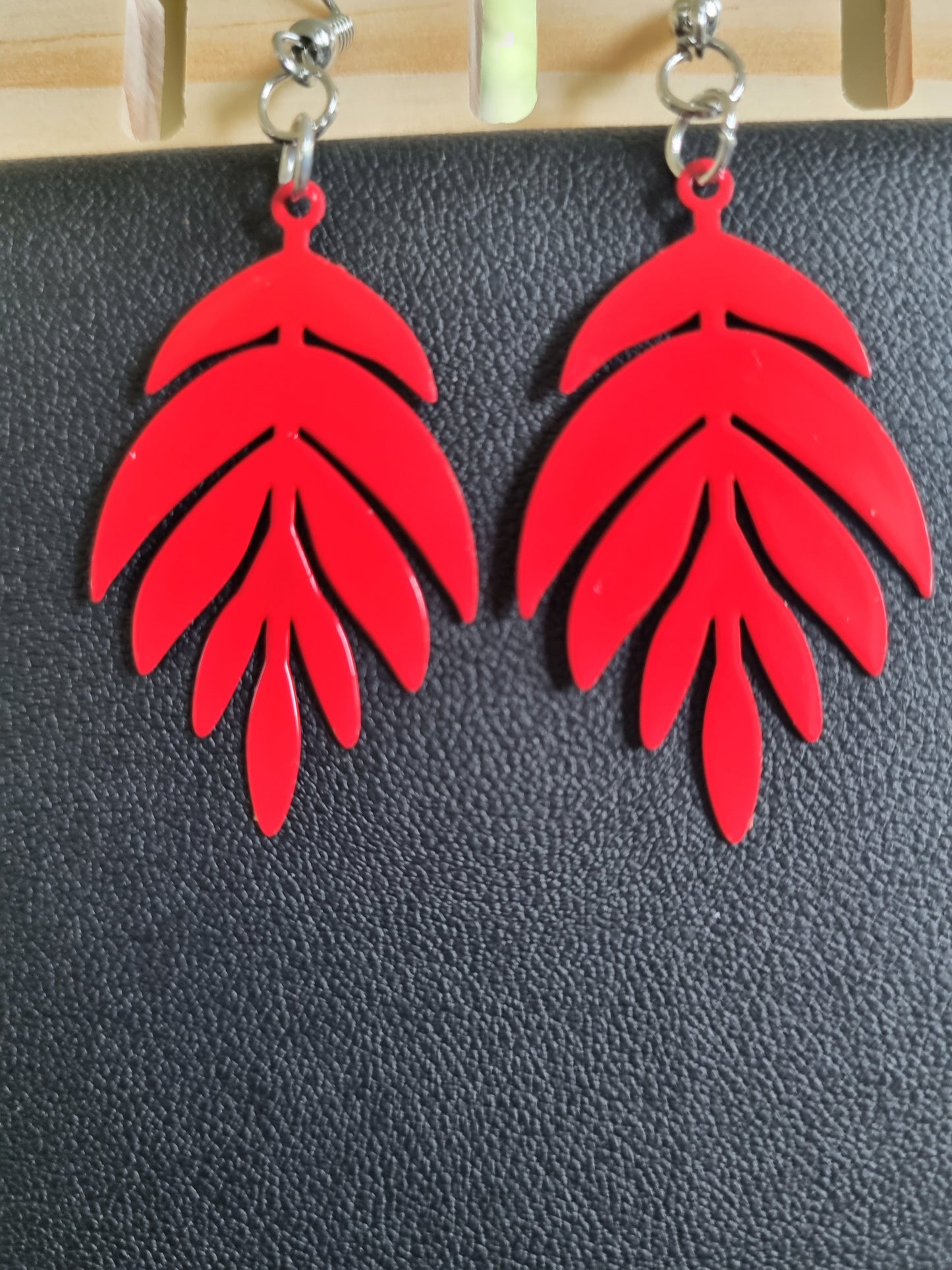 Boucles d'oreilles feuilles