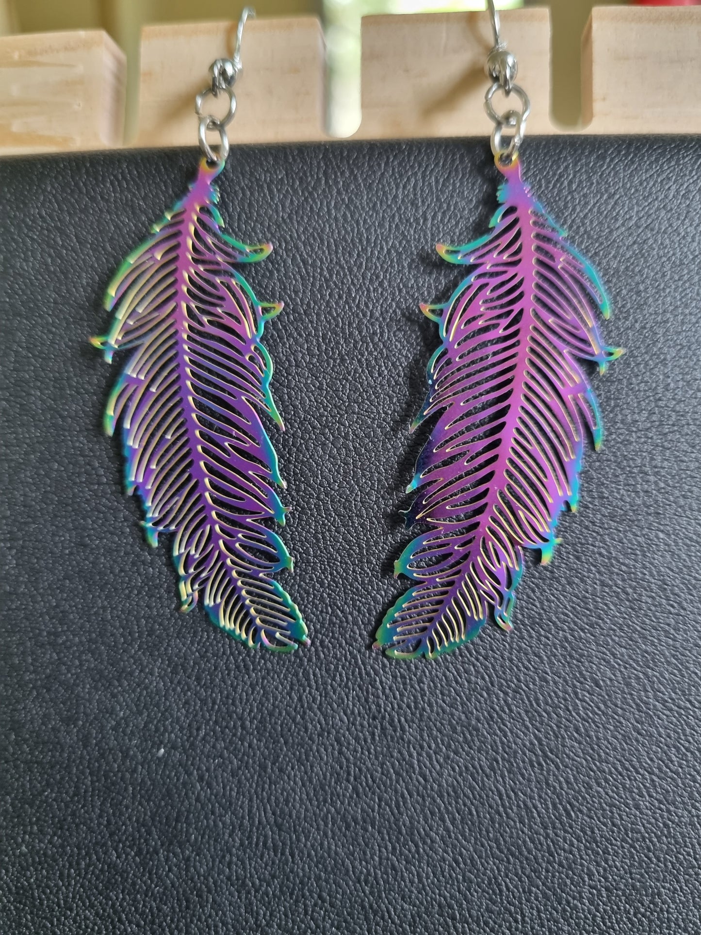 Boucles d'oreilles feuilles