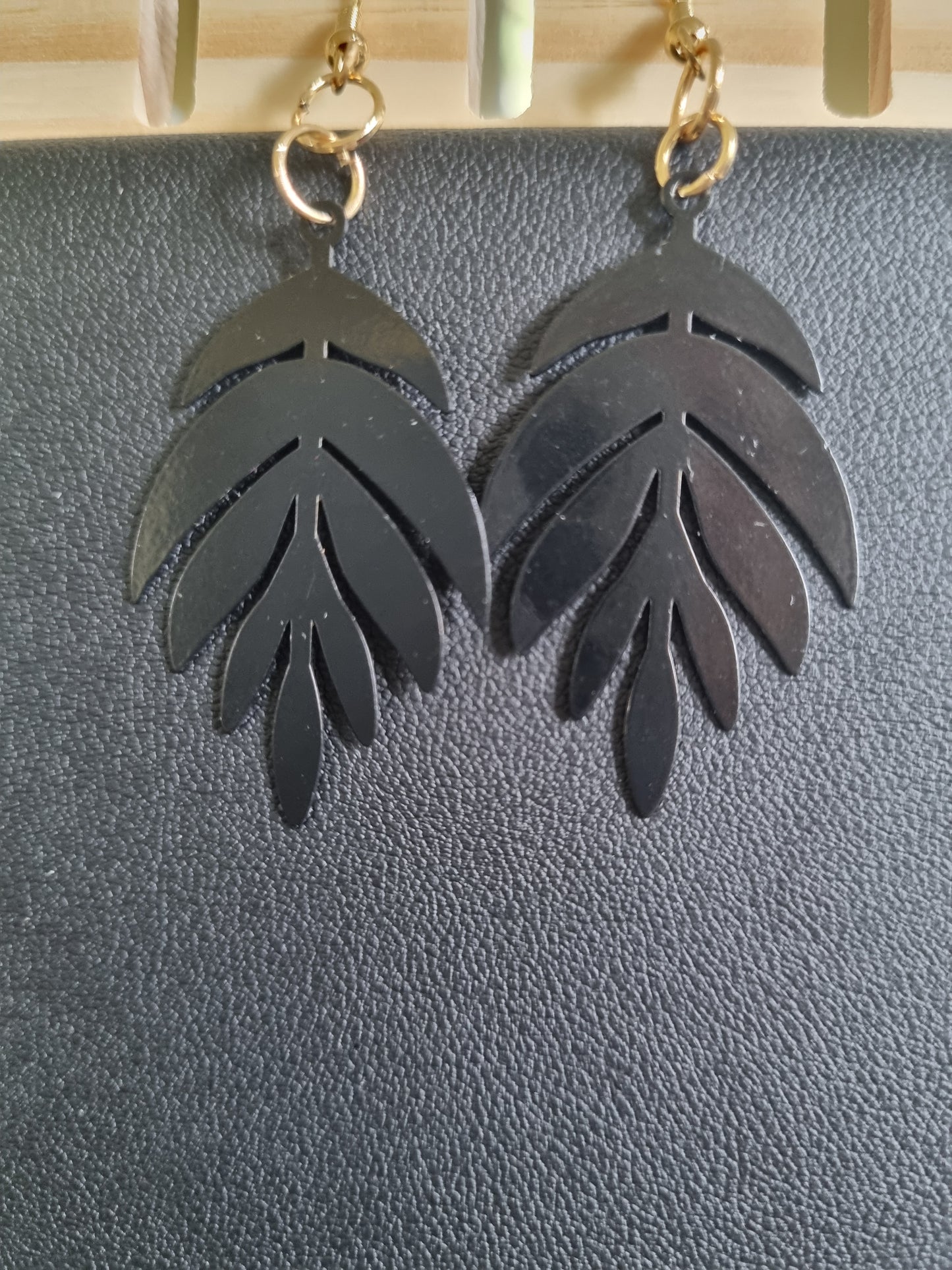 Boucles d'oreilles feuilles