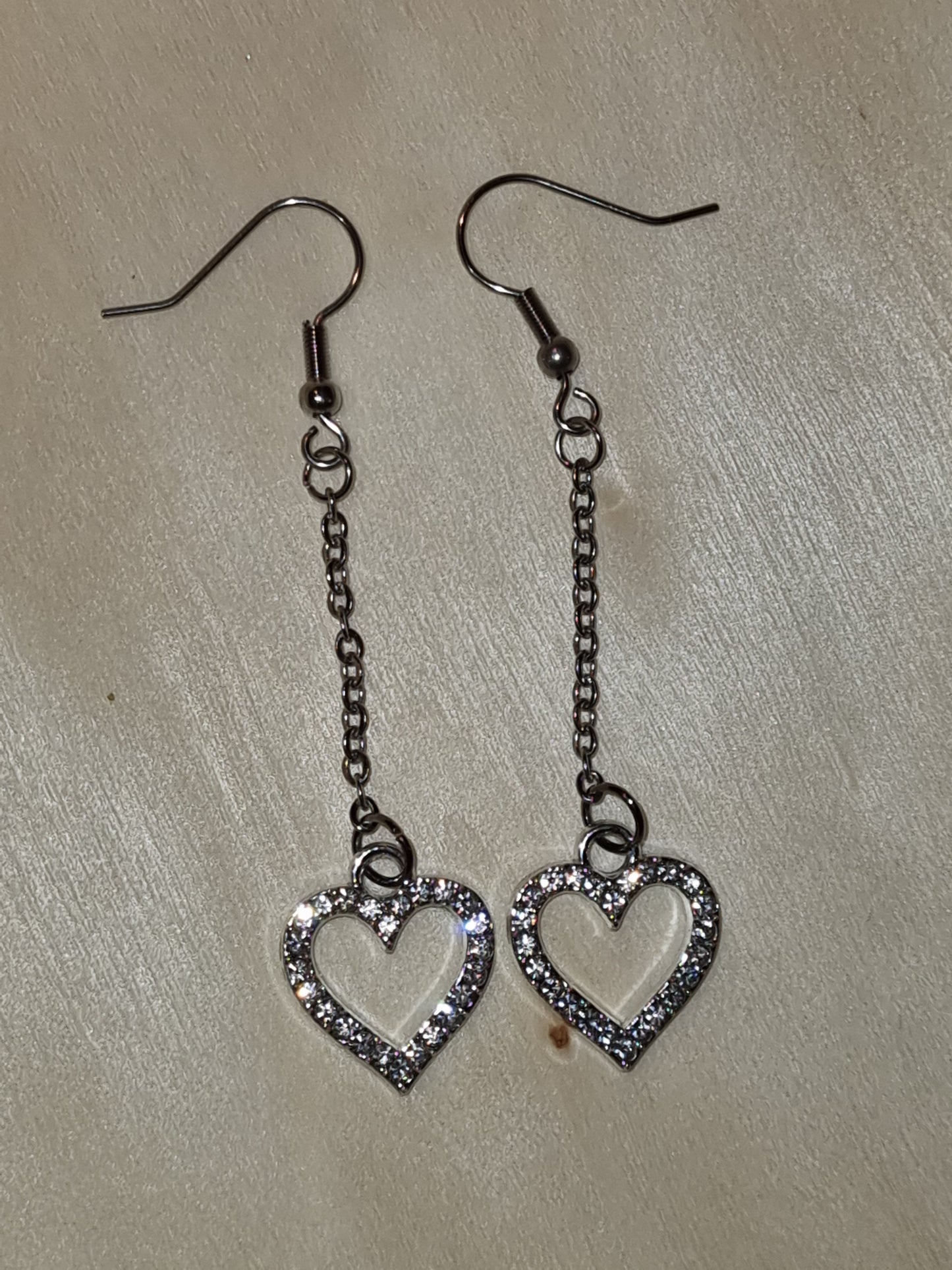 Boucles d'oreilles coeur