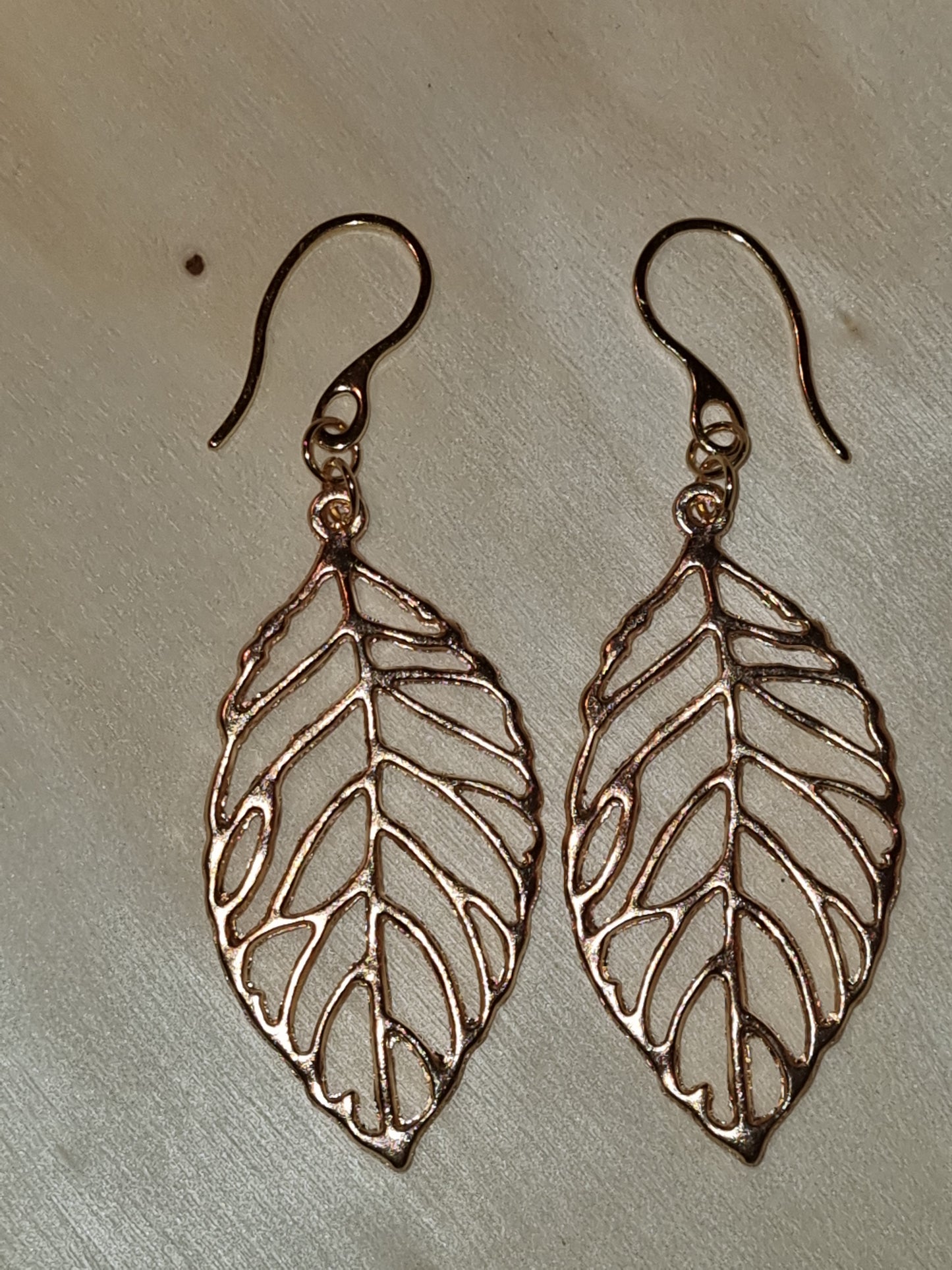 Boucles d'oreilles feuilles