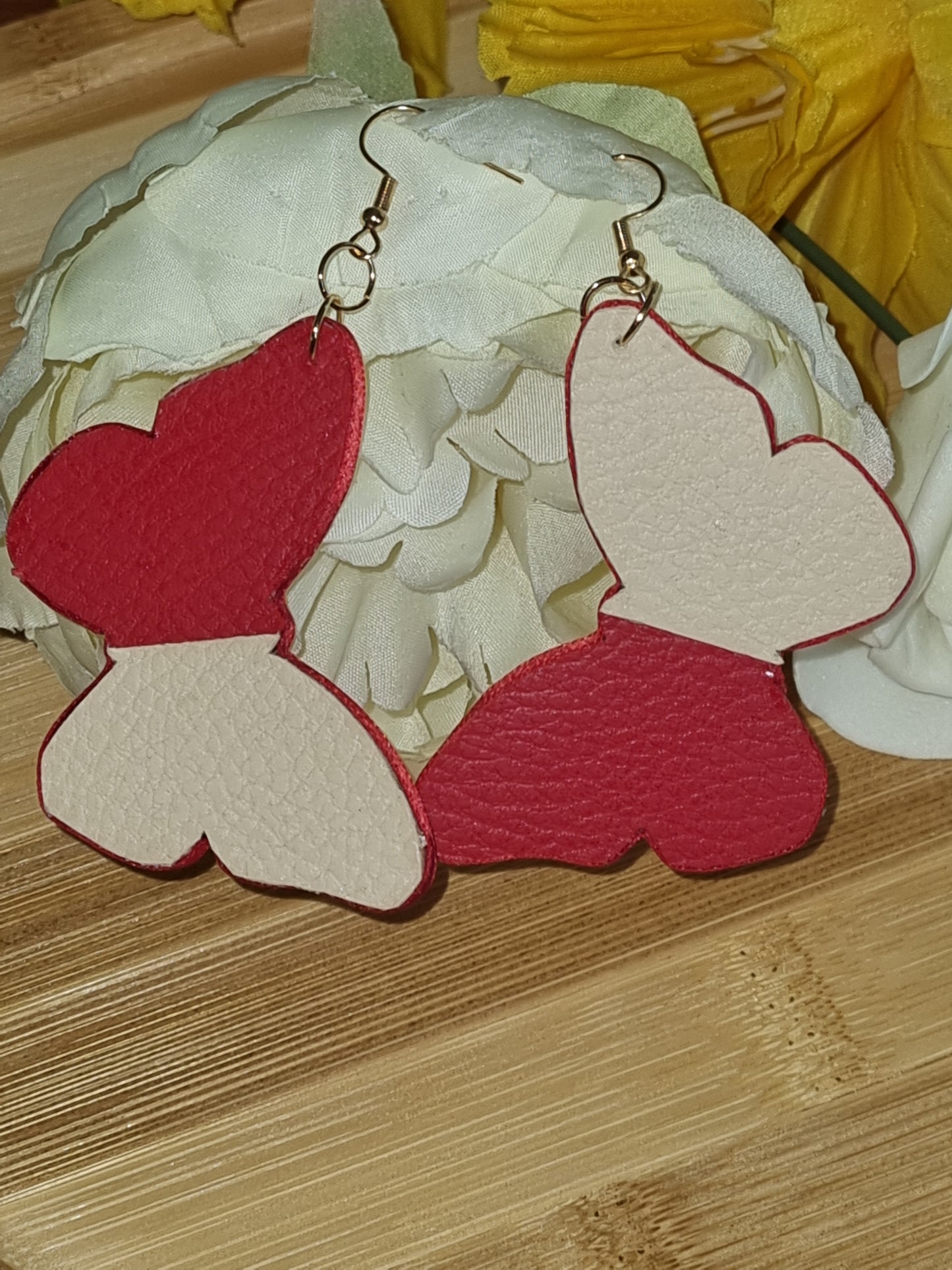 Boucles d'oreilles originales papillons