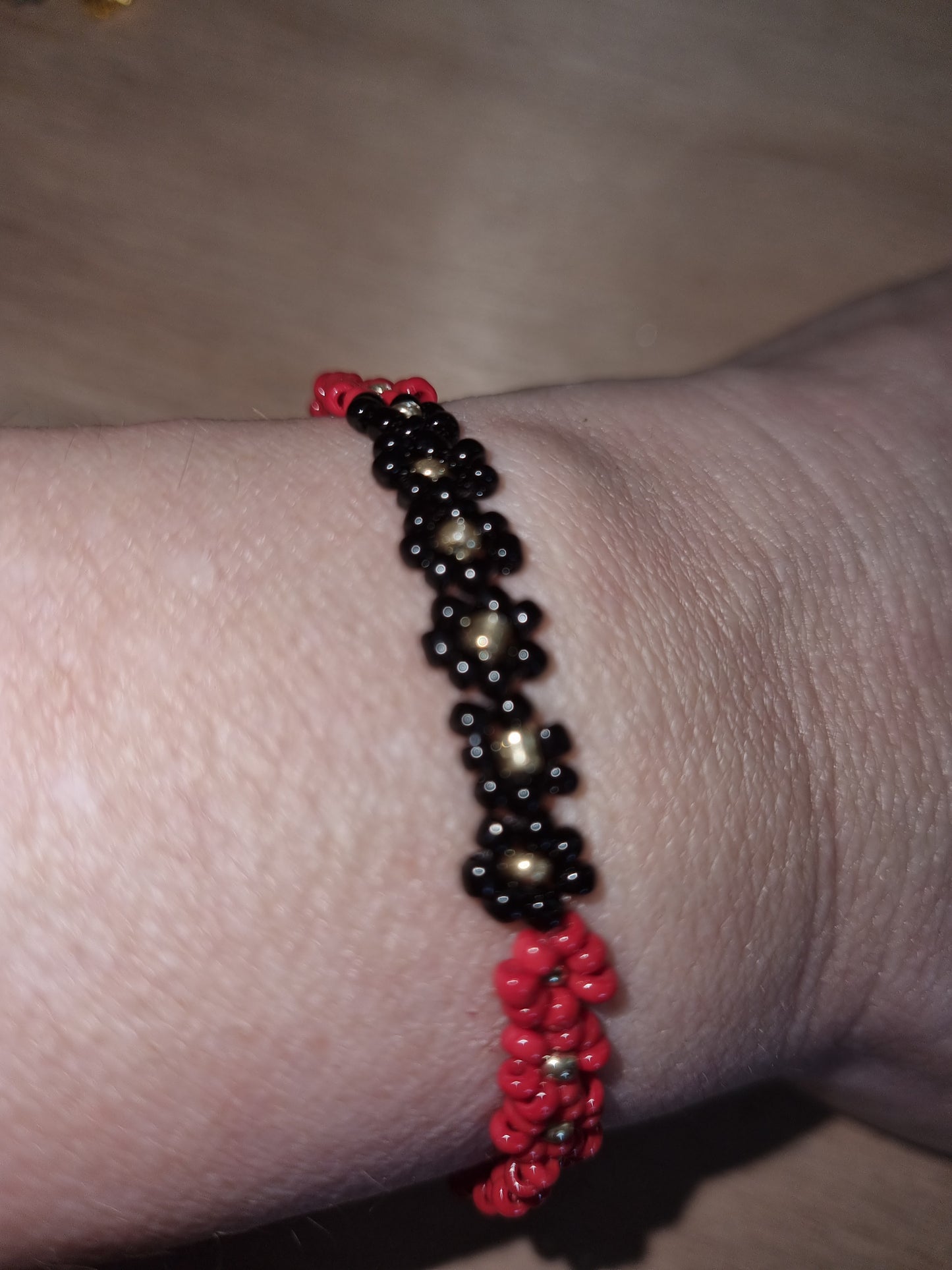 Bracelet perles 16,5 cm