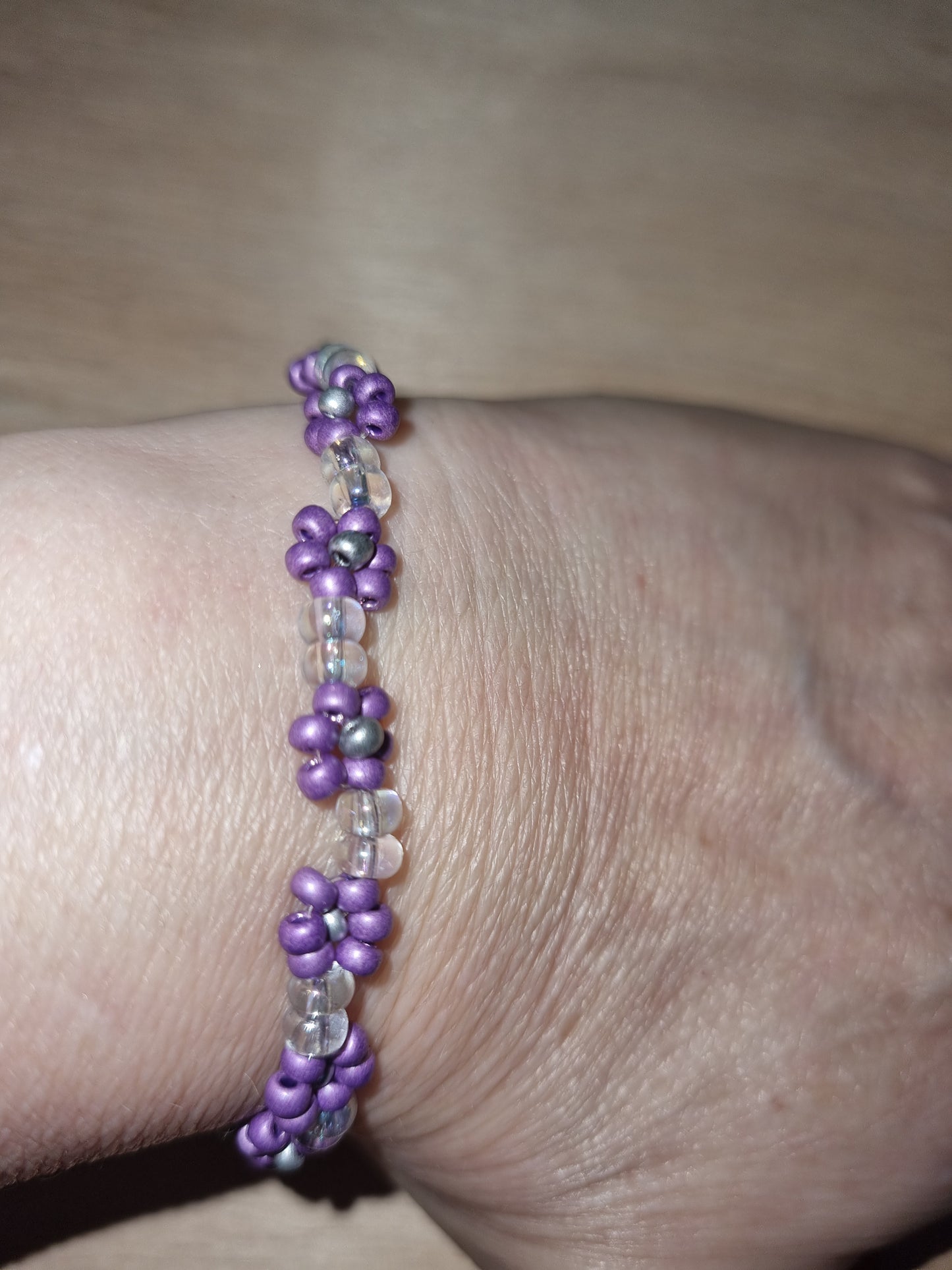 Bracelet perles longueur 18cm