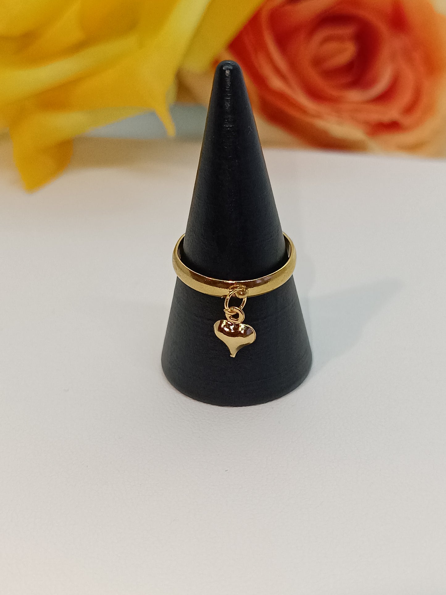 Bague avec petit coeur